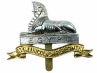 British Royal Lincolnshire Regiment Cap Badge