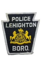 US Lehighton Borough Pennsylvania Police Patch