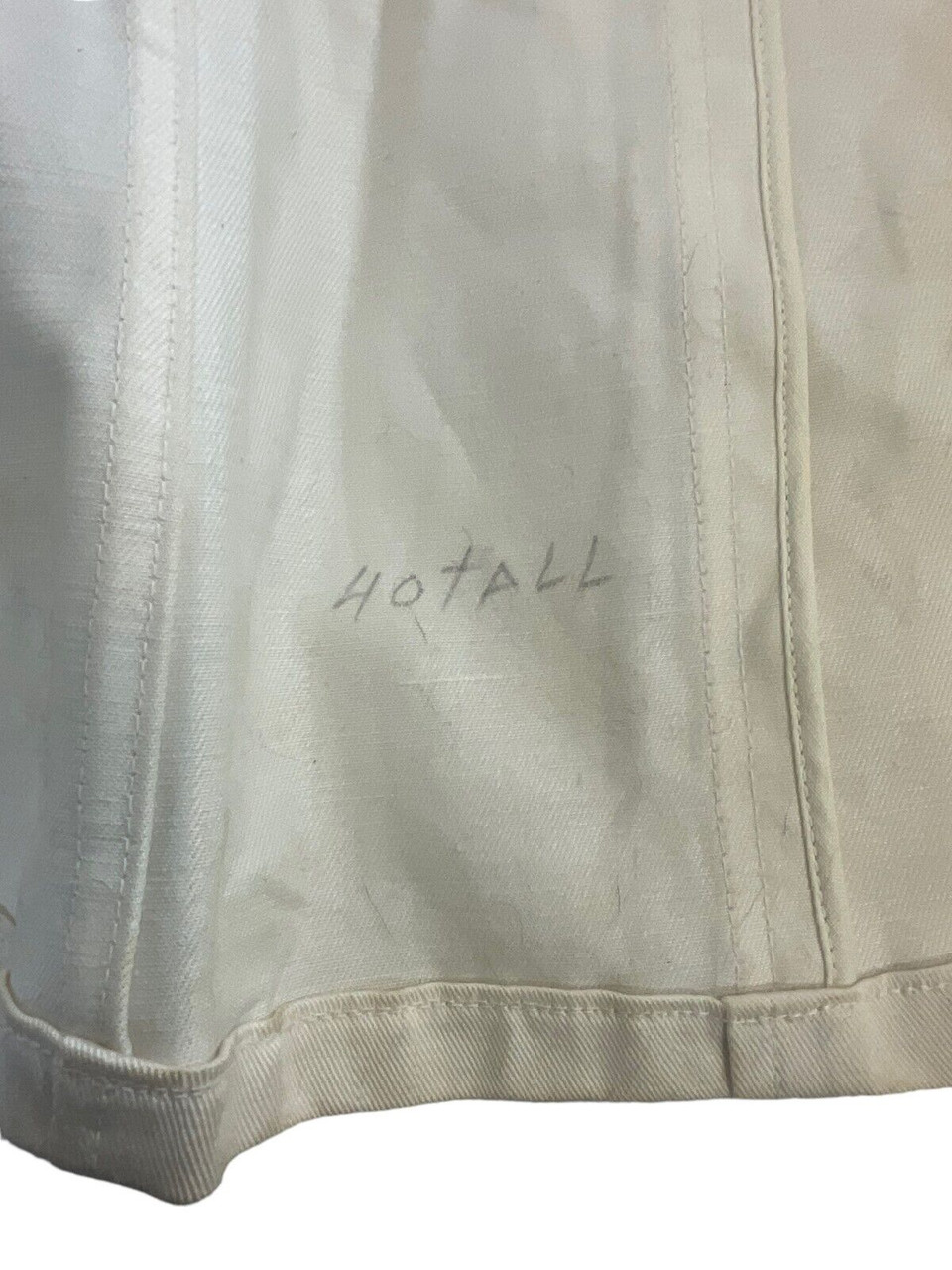 WW2 Canadian Navy RCNVR Wavy Navy Officers White Patrol Jacket WW2 Canadian Navy RCNVR Wavy Navy Officers White Patrol Jacket