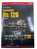 WW2 German Luftwaffe Henschel Hs 126 Topdr Wings No 45 Softcover Reference Book