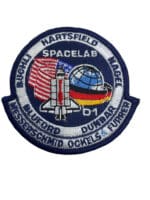 US NASA Space Shuttle Bluford Dumbar Buchli Hartsfield Nagel Spacelab Patch 2