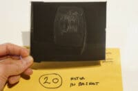 WW2 British Airborne Para Motor in Basket Original Negative #20