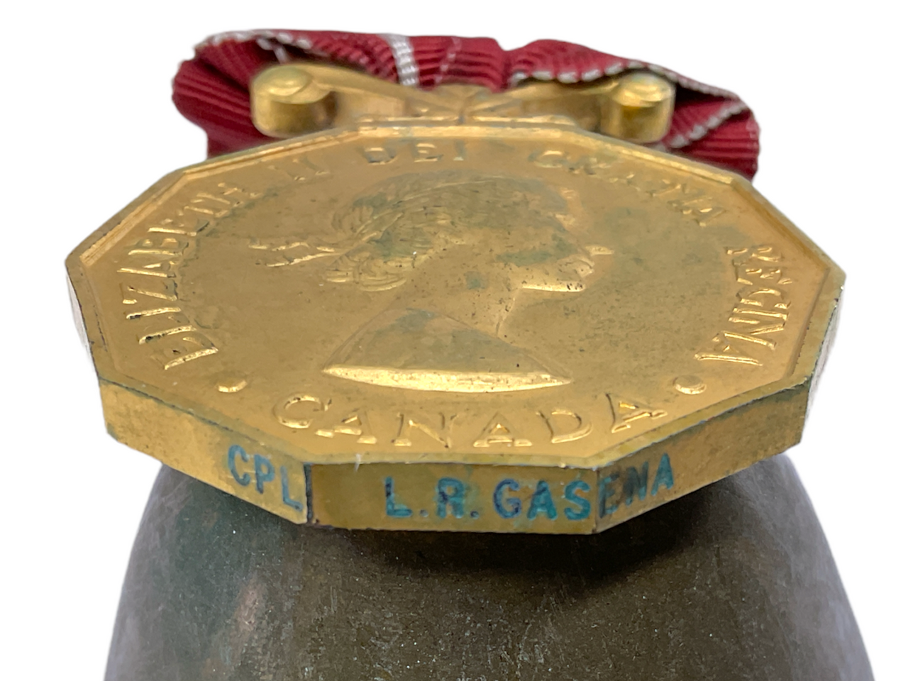 Canadian Forces Decoration Medal CD Cpl LR Gasena Fort Gary Horse Canadian Forces Decoration Medal CD Cpl LR Gasena Fort Gary Horse