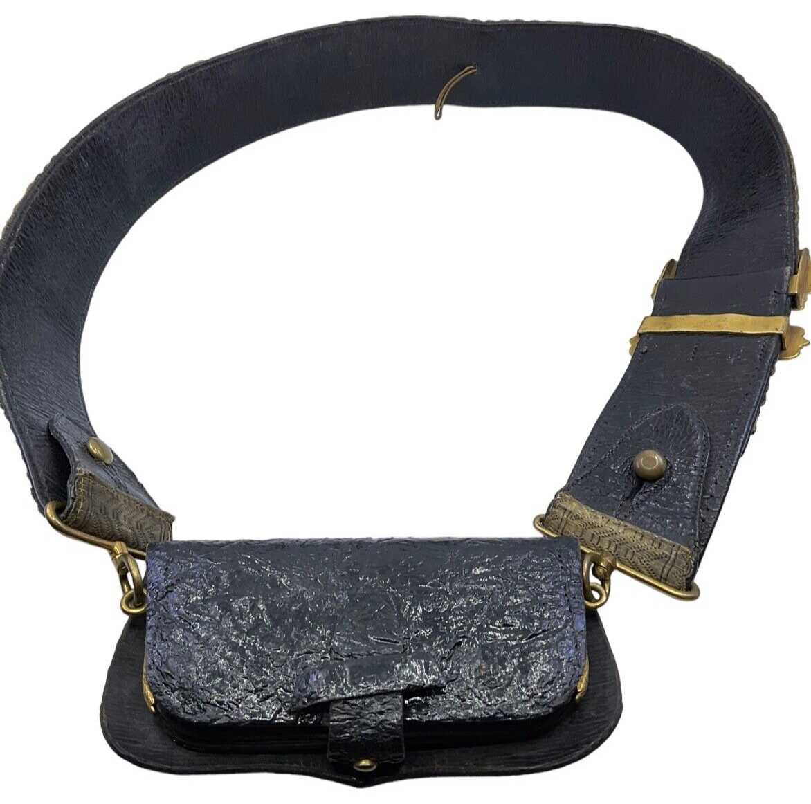 Victorian British Volunteer Artillery Officers Cross Belt & Pouch Victorian British Volunteer Artillery Officers Cross Belt & Pouch