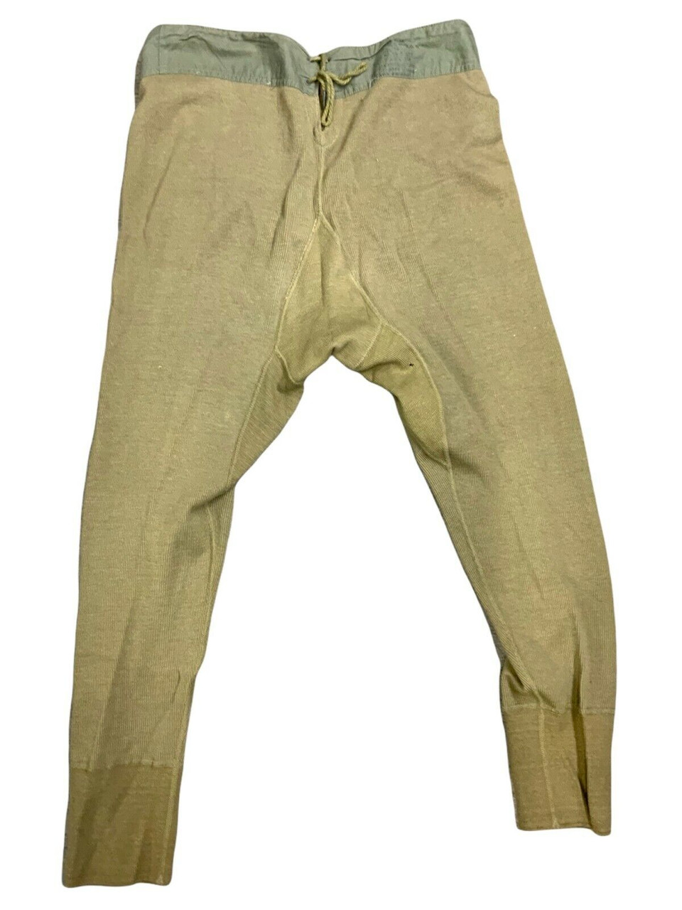 WW2 US Army Wool Draws Thermal Underwear Size 30 WW2 US Army Wool Draws Thermal Underwear Size 30