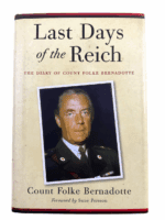 WW2 Swedish Last Days of the Reich Diary of Count Bernadotte HC Reference Book