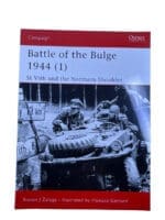 WW2 German Battle of the Bulge 1944 1 Osprey Campaign No 115 SC Reference Book