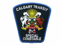 Canada Canadian Calgary Transit Special Constable Alberta Police Patch