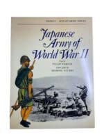 WW2 Japanese Army Osprey Men At Arms Series Softcover Reference Book