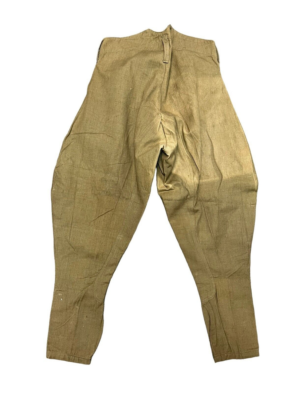 WW1 Canadian CEF Khaki Cotton Drill Riding Breeches Trousers Pants WW1 Canadian CEF Khaki Cotton Drill Riding Breeches Trousers Pants