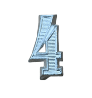 WW2 German Shoulder Board Number 4 Single