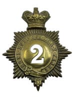 British Victorian 2nd of Foot Shako Helmet Plate Badge British Victorian 2nd of Foot Shako Helmet Plate Badge