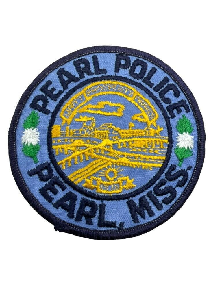 US Pearl Mississippi Police Patch US Pearl Mississippi Police Patch