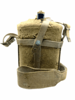 WW2 Canadian British RAF RCAF Water Bottle & 25 Pattern Web Cradle