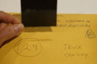 WW2 British Airborne Para Truck Convoy Original Negative #124