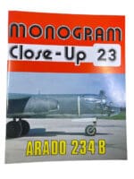 WW2 German Luftwaffe Arado 234B  Monogram Close Up Soft Cover Reference Book