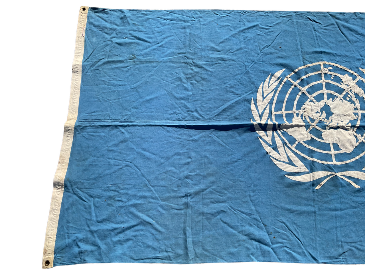 Canadian United Nations UN Multi Piece Cotton Flag 100 x 57 Inches Canadian United Nations UN Multi Piece Cotton Flag 100 x 57 Inches