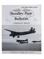 WW2 British RAF Handley Page Bulletin Vol X No 114 April 38 SC Reference Book