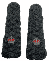 WW2 British Canadian Rifle Regiment Officers Majors Shoulder Boards Pair