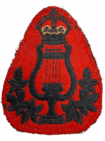 Canadian Rifle Regiment Bandmaster Skill Patch Kings Crown 1