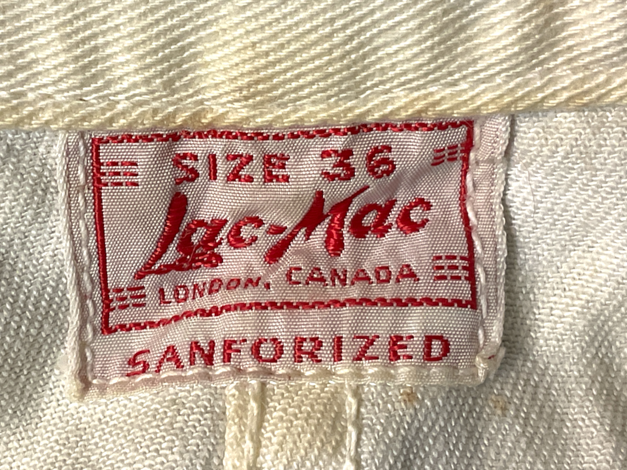 WW2 British Canadian RCN RN Navy White Work Jacket Size 36 WW2 British Canadian RCN RN Navy White Work Jacket Size 36