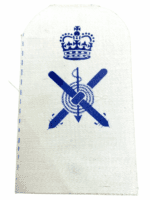 British RN Navy Torpedo Detector Sleeve Patch Printed