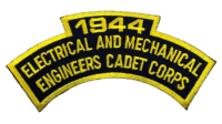Canadian Cadet Corps Electrical & Mechanical 1944 Shoulder Title Insignia