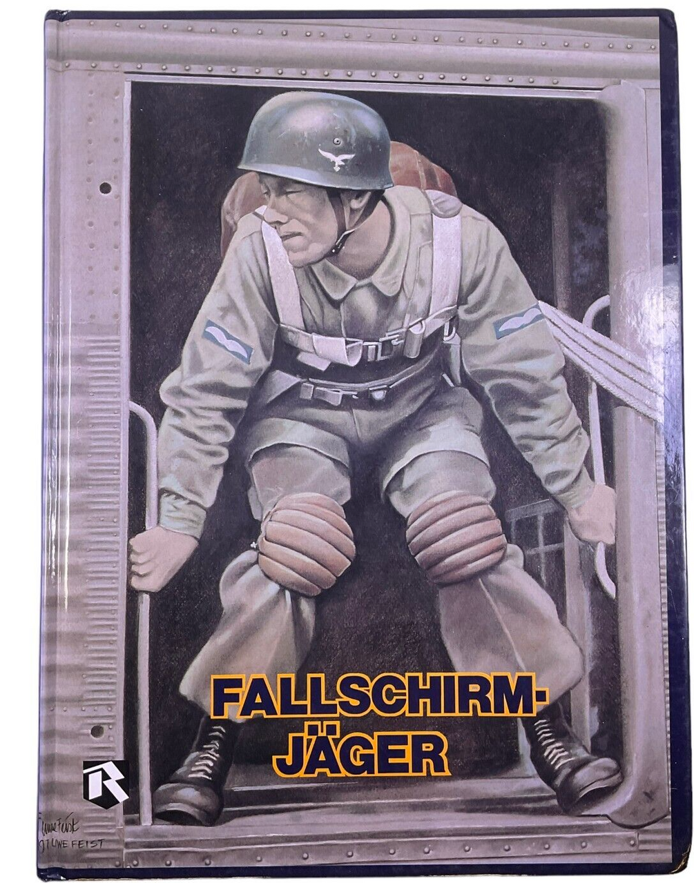 WW2 German Fallschirmjager Thomas McGuirl and Uwe Feist Hardcover Reference Book WW2 German Fallschirmjager Thomas McGuirl and Uwe Feist Hardcover Reference Book