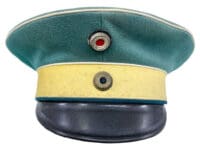 WW1 Imperial German Kurassier Regiment 7 Peak Cap Hat Size 7 1/4 WW1 Imperial German Kurassier Regiment 7 Peak Cap Hat Size 7 1/4
