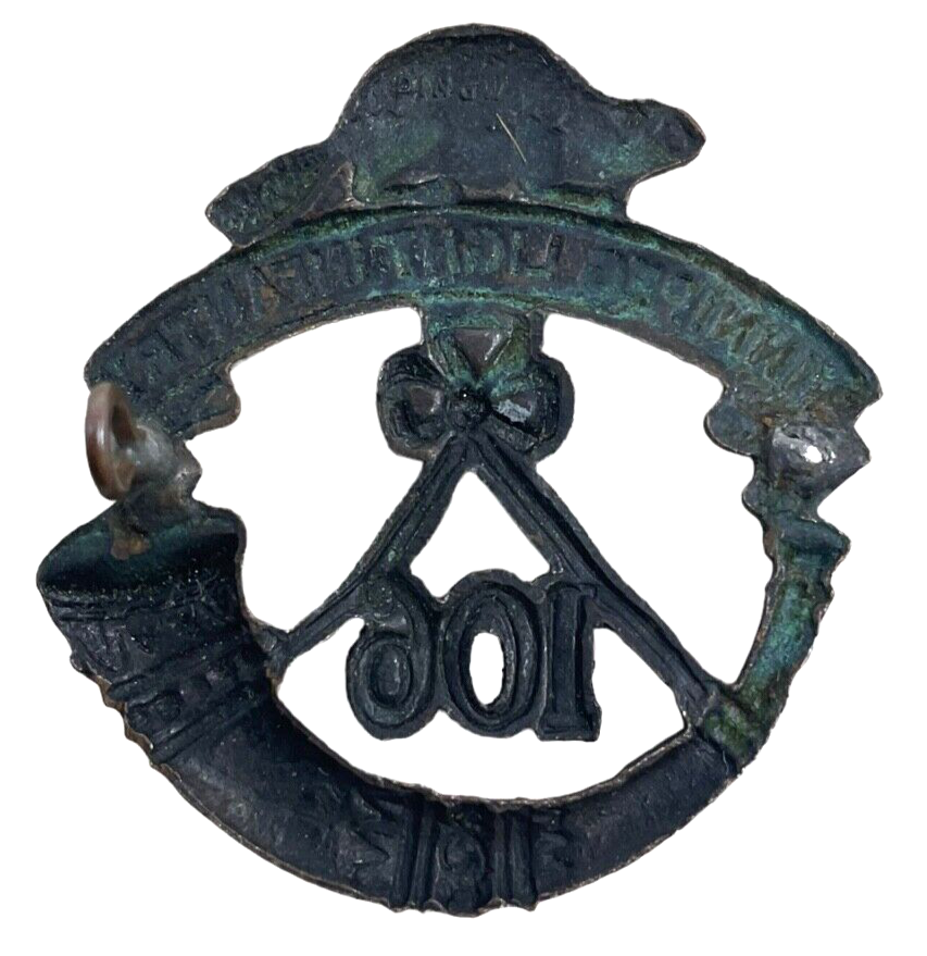 Canadian Militia 106th Winnipeg Light Infantry Cap Badge Canadian Militia 106th Winnipeg Light Infantry Cap Badge