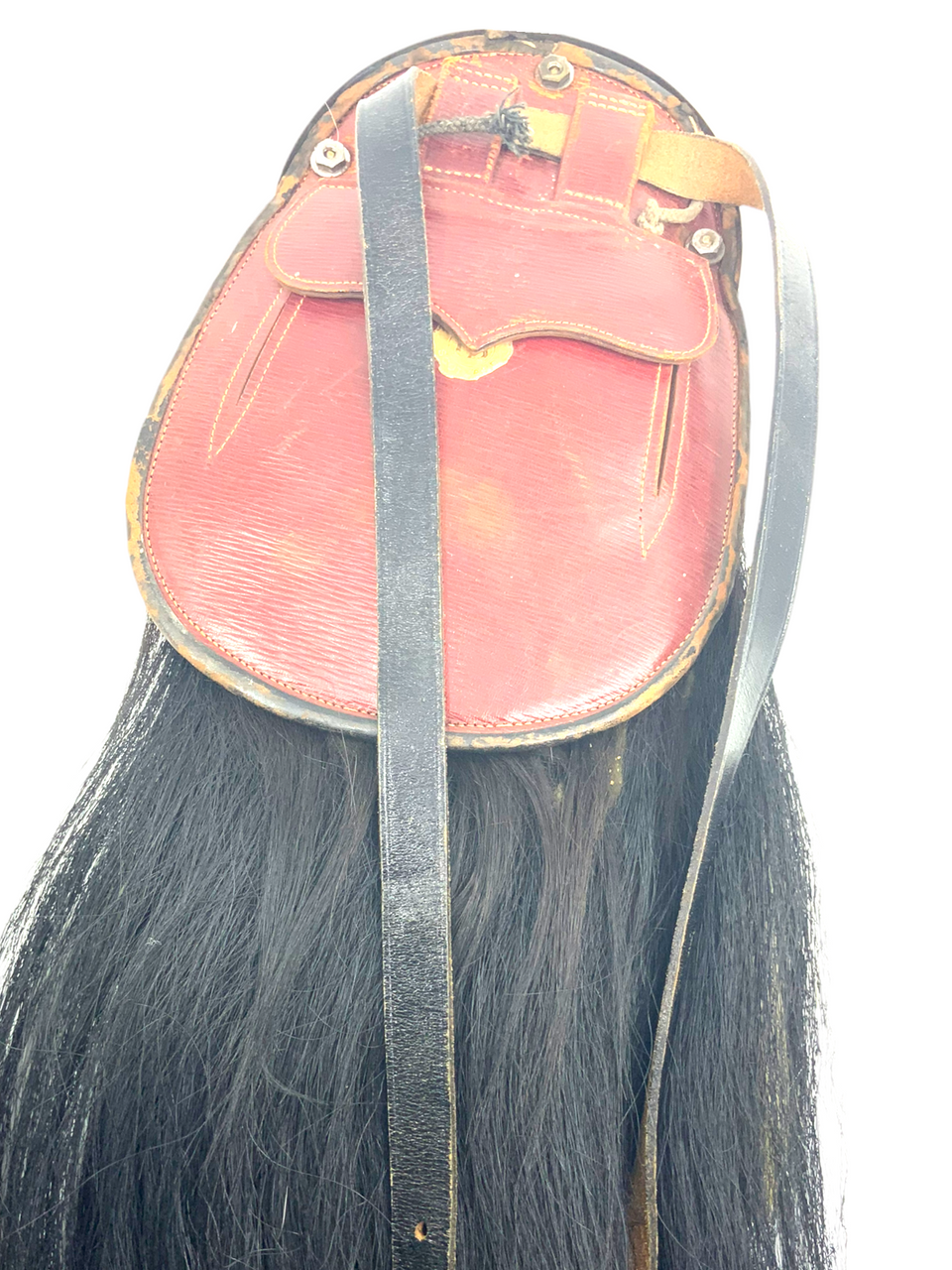 WW1 Canadian CEF 48th Highlanders Officers Silver Hair Sporran Maker Marked WW1 Canadian CEF 48th Highlanders Officers Silver Hair Sporran Maker Marked