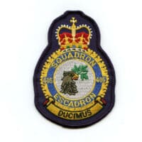 RCAF CAF Canadian 405 Squadron Heraldic Colour Crest Patch