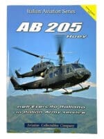 Italian Air Force AB 205 Huey Helicopter Soft Cover Reference Book