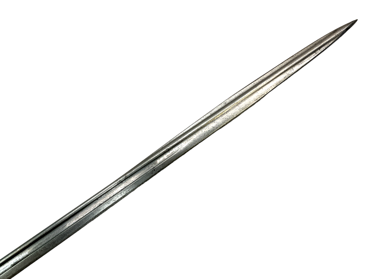 WW1 Imperial German Model 1898 Pipe Back Bayonet Regtly Marked & Leather Scabbard WW1 Imperial German Model 1898 Pipe Back Bayonet Regtly Marked & Leather Scabbard