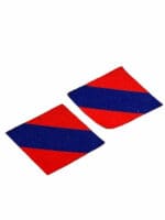 WW2 1st Canadian Army Canvas Shoulder Titles Pair Unissued