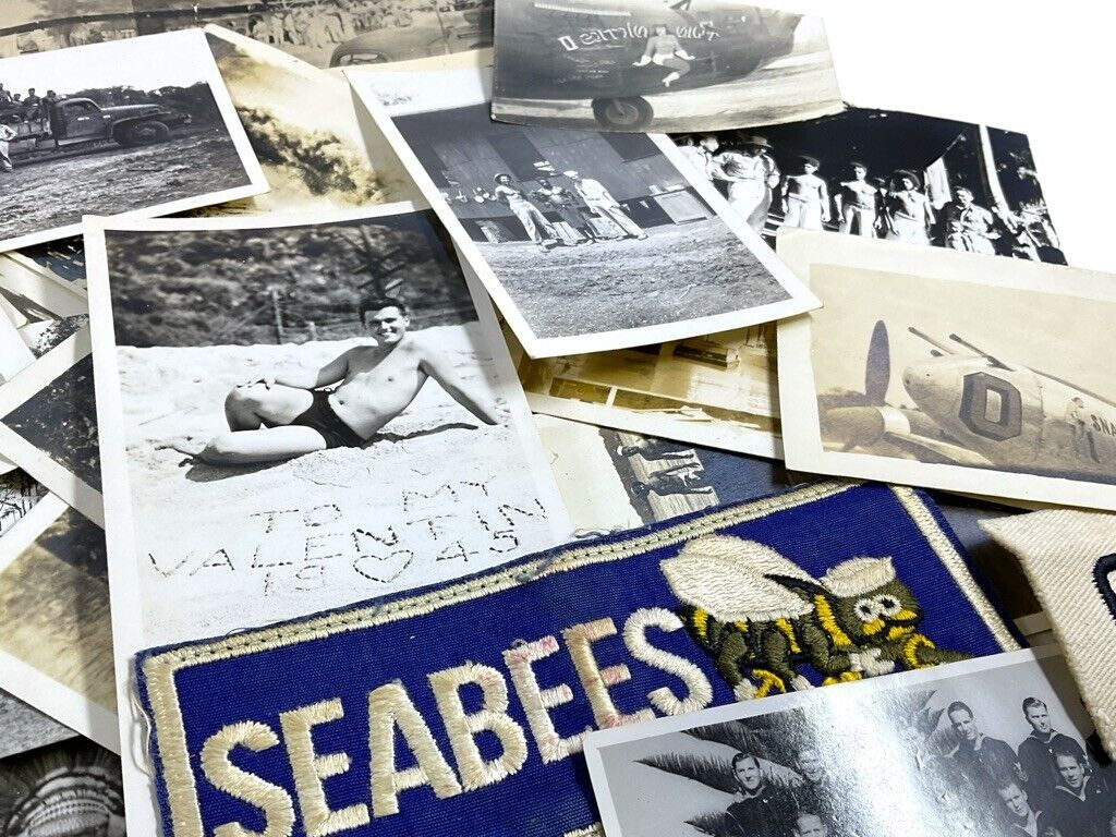 WW2 US USN Seabees Photo Aircraft Vehicle Lot X 79 Photos WW2 US USN Seabees Photo Aircraft Vehicle Lot X 79 Photos