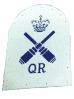 British RN Navy Quarters Rating Sleeve Patch Printed