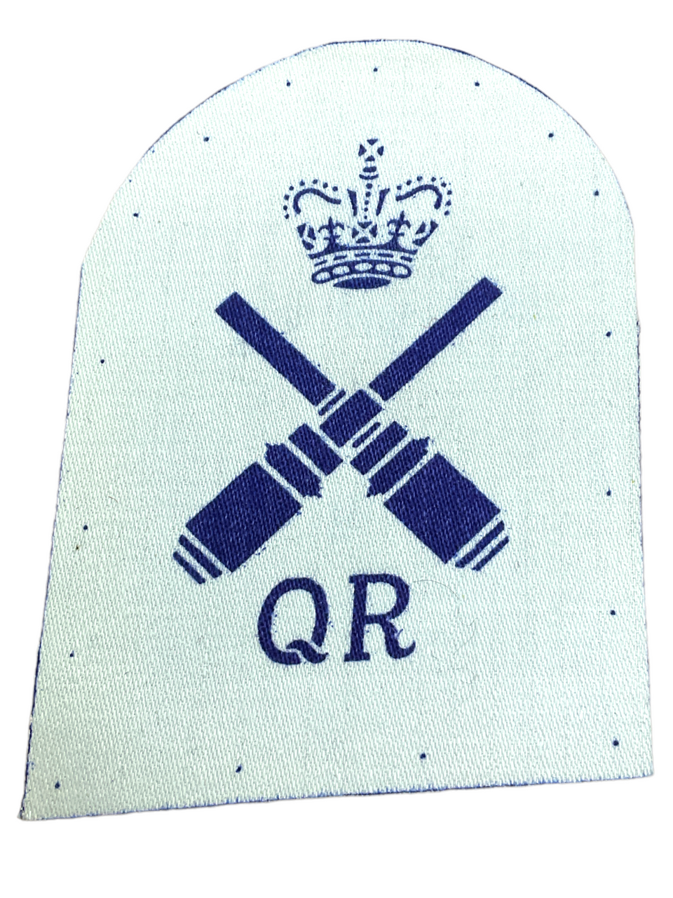 British RN Navy Quarters Rating Sleeve Patch Printed British RN Navy Quarters Rating Sleeve Patch Printed