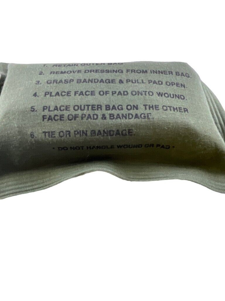 Australian Army Sterile Field Wound Dressing Shell Unopened Australian Army Sterile Field Wound Dressing Shell Unopened