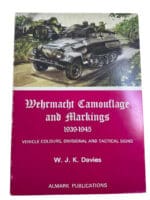 WW2 German Wehrmacht Camouflage and Markings WJK Davies Almark SC Reference Book