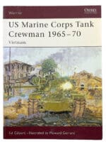 US Marine Corps Tank Crewman 1965-70 Vietnam Osprey Soft Cover Reference Book