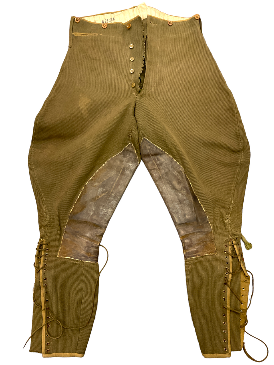 WW2 Canadian Tan Whip Cord Breeches W 33 WW2 Canadian Tan Whip Cord Breeches W 33