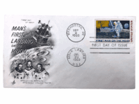 US NASA Space Mission Commemorative Stamp Cover 1969 First Man On Moon US NASA Space Mission Commemorative Stamp Cover 1969 First Man On Moon