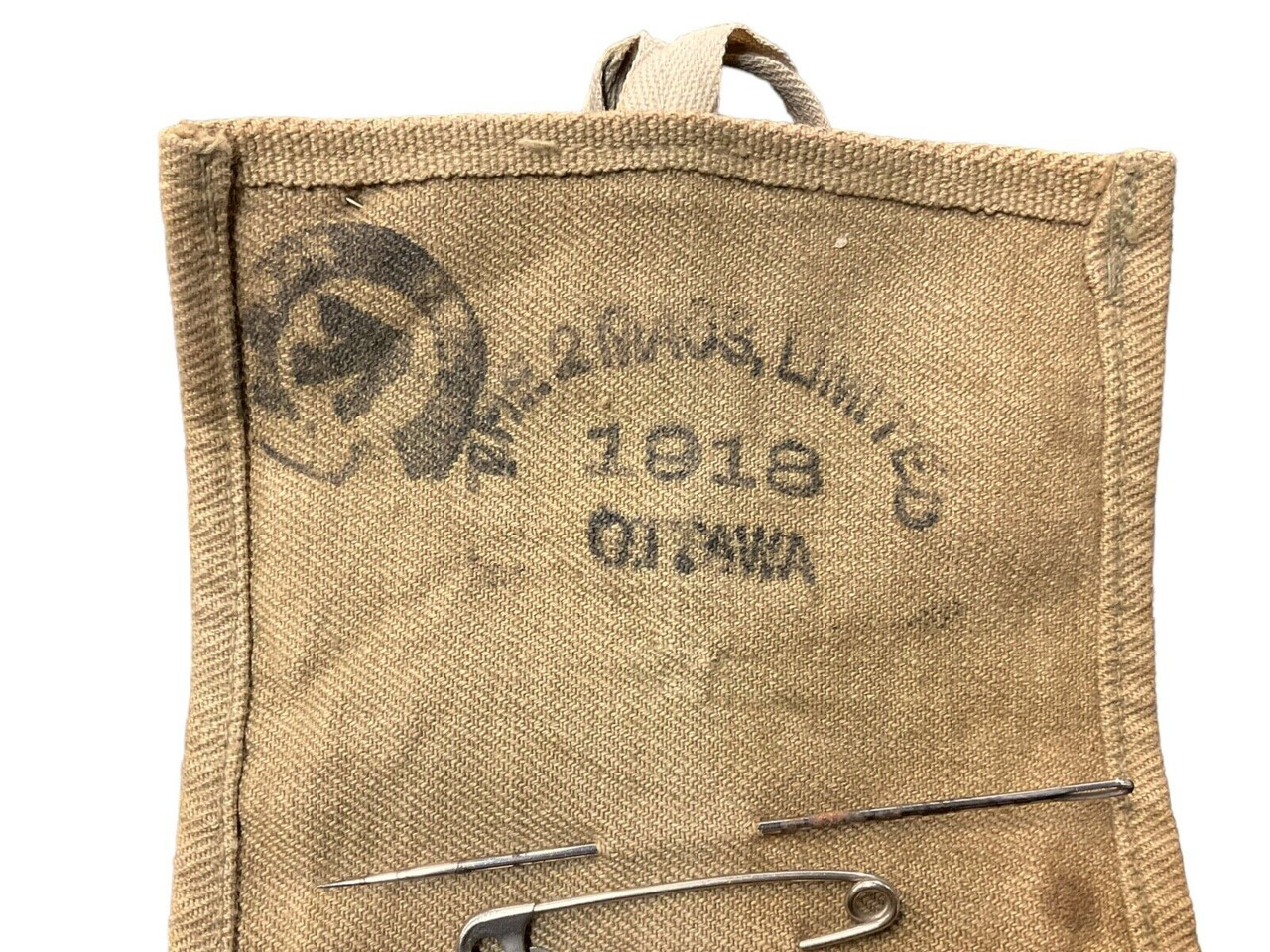 WW1 Canadian 1918 Dated Housewife Sewing Kit With RCASC Service Number WW1 Canadian 1918 Dated Housewife Sewing Kit With RCASC Service Number