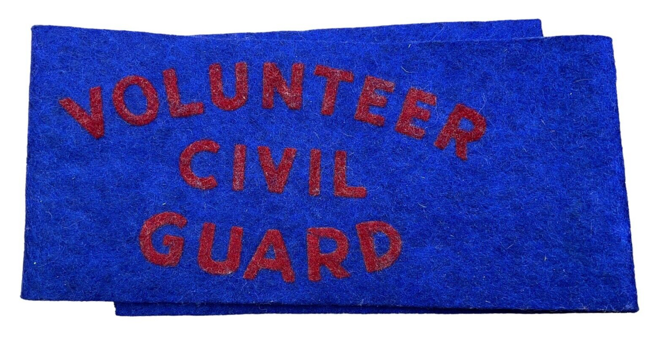 Canadian Volunteer Civil Guard Armband Canadian Volunteer Civil Guard Armband