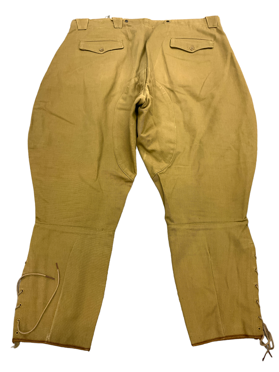 WW2 Canadian Breeches Tan Denim Size 34 W WW2 Canadian Breeches Tan Denim Size 34 W