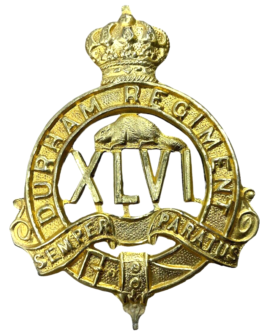 Canadian Militia Officers Durham Regiment Cap Badge Insignia 2 Canadian Militia Officers Durham Regiment Cap Badge Insignia 2