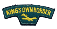 British Kings Own Border Regiment Shoulder Title Insignia Patch British Kings Own Border Regiment Shoulder Title Insignia Patch