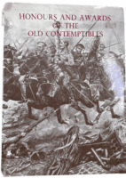 WW1 British BEF Honours and Awards of the Old Contemptibles HC Reference Book