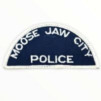 Canadian Moose Jaw City Police Patch Obsolete Canadian Moose Jaw City Police Patch Obsolete